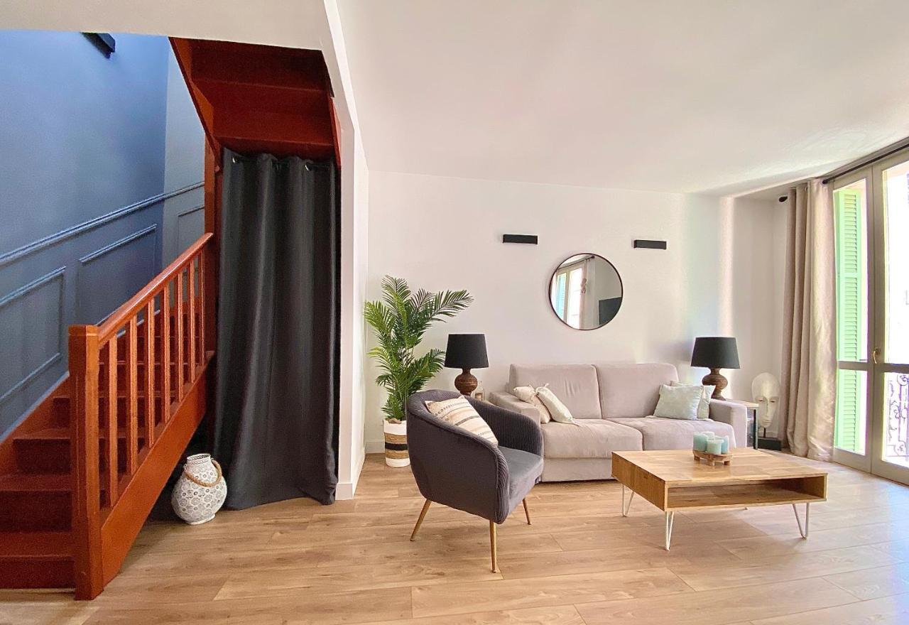Bioves En Duplex-Climatisation-Centre Ville-Plage Menton Exterior photo
